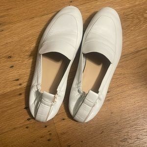 Everlane white leather loafer from Italy f